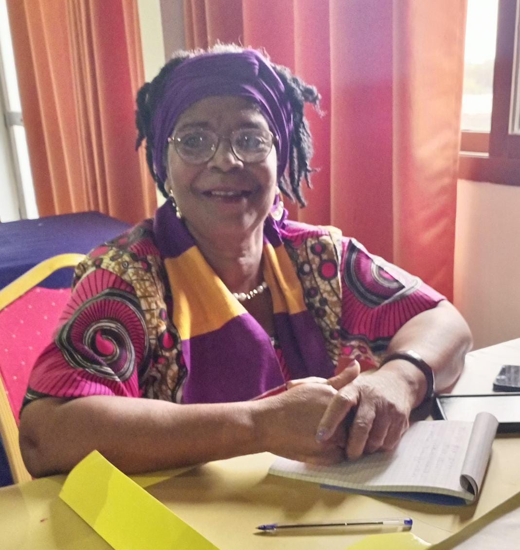 Nos braves mamans des filières KARITE ET MANGUES présentes à l'atelier des OIA à Yamoussoukro