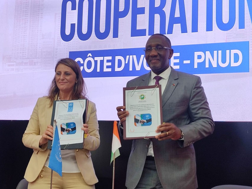56 MILLIARDS FCFA POUR TRANSFORMER LA COTE D’IVOIRE : UN NOUVEAU PARTENARIAT STRATEGIQUE AVEC LE PNUD
