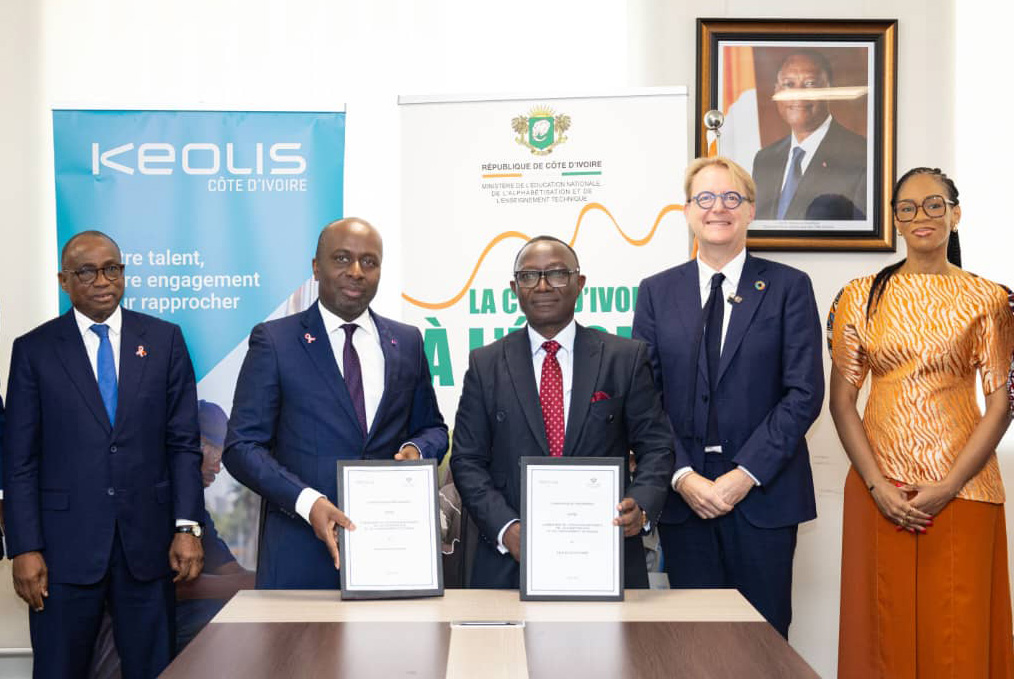 FORMATION & EMPLOI  Métro d’Abidjan : Keolis et l’Éducation nationale forment dès aujourd’hui les futurs professionnels du rail